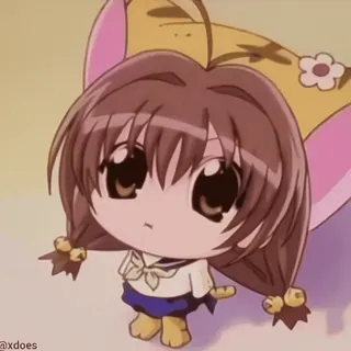 🌟 Sakura Kinomoto Cardcaptor Sakura telegram sticker