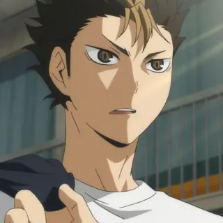 🏐 Nishinoya Yuu Haikyuu!! anime, haikyuu, nishinoya yuu, volleyball, sports, character telegram sticker