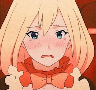 😭 Anime, Triste, Pianto, Carino, Ragazza telegram sticker
