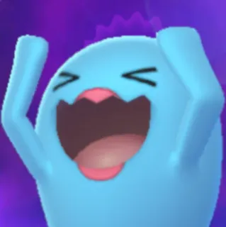 😵 Wobbuffet Pokemon pokemon, wobbuffet, anime, videogame, fofo telegram sticker