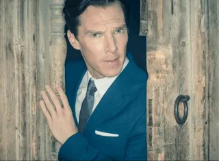 🤨 Benedict Cumberbatch actor, celebrity, portrait, man, suit telegram sticker
