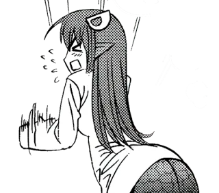 🐍 Anime, Manga, Personaggio, Dito medio, Offensivo telegram sticker