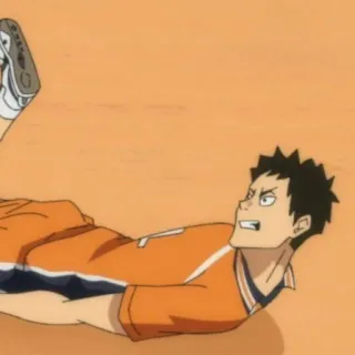 👀 Anime, Charakter, Cartoon, Sport, Volleyball, Haikyuu whatsapp sticker