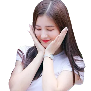 ☺️ Nancy Jewel McDonie kpop, celebrità, donna, cantante, asiatica telegram sticker