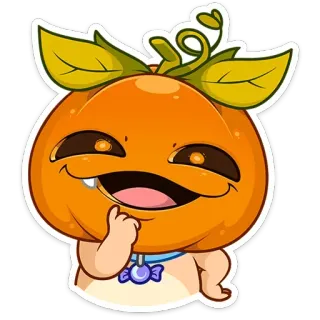 😏 호박, 할로윈, 귀여운, 괴물, 스티커, 만화 telegram sticker