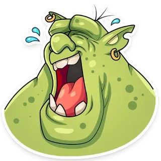 Orc Frank telegram stickers