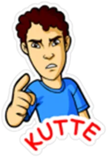 😔 KUTTE telegram sticker