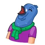 Mr. Pigeon telegram stickers