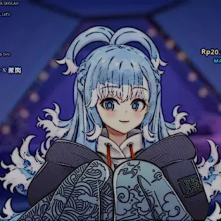 ☔️ Kobo Kanaeru anime, vtuber, kobo kanaeru, virtual youtuber, idol telegram sticker