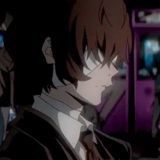 🖤 Dazai Osamu Bungou Stray Dogs Anime, Manga, Dazai, Bungou Stray Dogs, Osamu Dazai telegram sticker