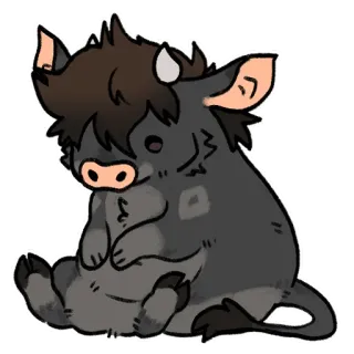 🪑 Bison telegram sticker