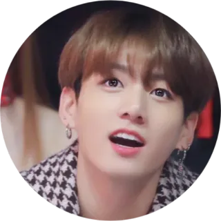 😄 Jungkook kpop, zanger, idool, bts, koreaans, muziek whatsapp sticker