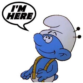 @STIKERFORALL SMURFS I PUFFI telegram stickers