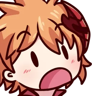 😯 อนิเมะ, การ์ตูน, มังงะ, ตัวละคร, สติกเกอร์, อีโมจิ telegram sticker