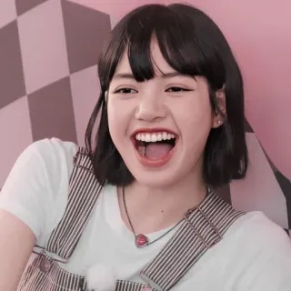 🐙 Lisa kpop, singer, cute, woman, blackpink, lisa telegram sticker