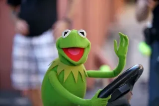 🌟 Kermit Kermit Ếch Xanh, Muppets, xanh lá, ếch, con rối telegram sticker