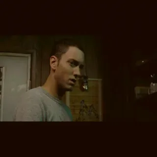 😒 Eminem Eminem, Rapper, Celebrità, Musica, Ritratto whatsapp sticker