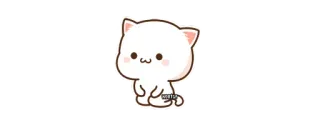 🙂 猫, かわいい, カワイイ, 動物, ステッカー telegram sticker