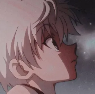 💞 Killua Zoldyck Hunter x Hunter Anime, Hunter x Hunter, Killua, Killua Zoldyck, Cartone animato, Animazione telegram sticker