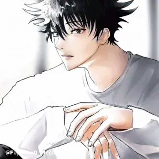 💠 anime, manga, character, portrait, illustration, art telegram sticker