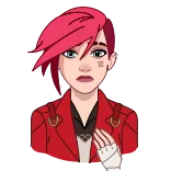 Vi & Caitlyn whatsapp stickers