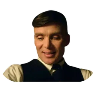 😂 Thomas Shelby Peaky Blinders tv series, gangster, cillian murphy, peaky blinders, character, bbc telegram sticker