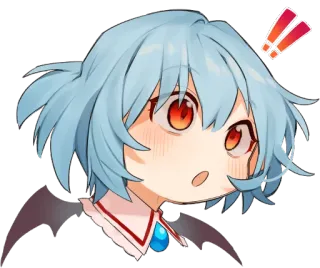 😲 anime, manga, cute, kawaii, emotion, surprised telegram sticker