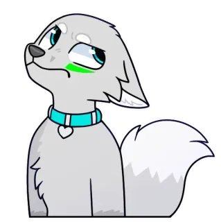 😤 fictional wolf telegram sticker