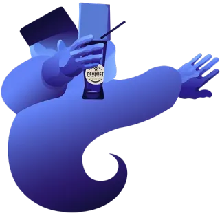 🤟 EXORIST whatsapp sticker