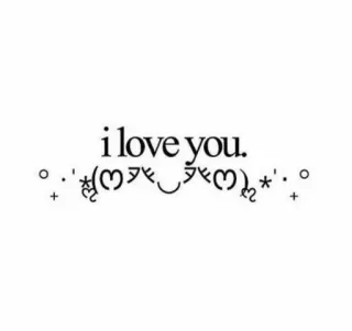 💘 i love you. amor, texto, fofo, coração telegram sticker