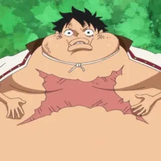 🏴‍☠️ Luffy One Piece Аниме, Манга, One Piece, Луффи, Мультфильм telegram sticker