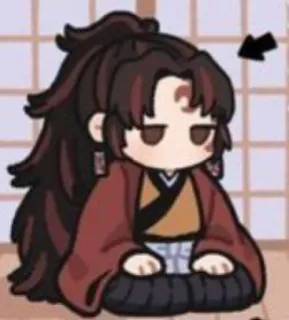 😑 Аниме, Мультфильм, Персонаж, Манга, Милый telegram sticker