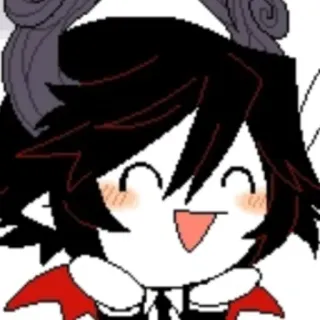 😊 anime, cute, demon, cartoon, kawaii whatsapp sticker