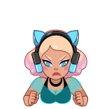 Gamer Girl | @Premium_Emojis_Telegram telegram emojis 😡
