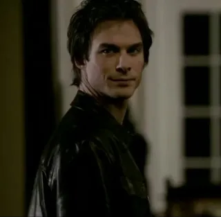 💎 Damon Salvatore The Vampire Diaries vampire, Ian Somerhalder, TV show, supernatural, drama, paranormal telegram sticker