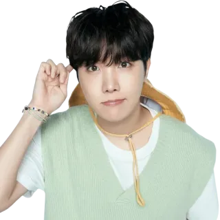 🙄 J-Hope J-Hope, BTS, K-Pop, Korean singer, Musician, Celebrity telegram sticker