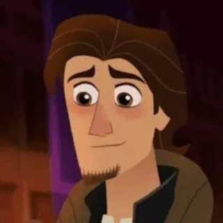 🖇 Eugene Fitzherbert Tangled Eugene, Fitzherbert, Enredados, Disney, dibujos animados, animado telegram sticker