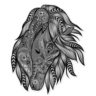 🦄 horse, animal, sticker, illustration, decorative, equine telegram sticker