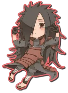 ✌ Madara Uchiha Naruto anime, mangá, naruto, madara uchiha, uchiha, adesivo telegram sticker