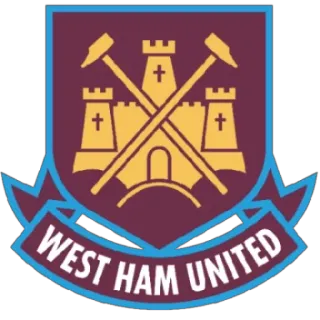 ⚽ WEST HAM UNITED West Ham United, Sepak bola, Sepak bola, Olahraga, Tim, Logo telegram sticker