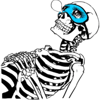 Груда костей 5 @nyasticks whatsapp stickers