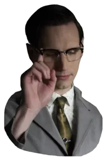 ☝ The Riddler Gotham Готэм, Загадочник, Эдвард Нигма, DC Comics, Злодей telegram sticker