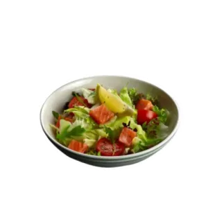 🥗 salad, sayuran, makanan, sehat, mangkuk, sayuran hijau telegram sticker