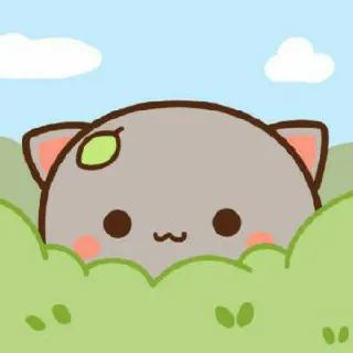 🍓 kucing, lucu, hewan, kawaii, kartun whatsapp sticker