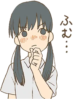 twin tails girls :: @line_stickers telegram stickers