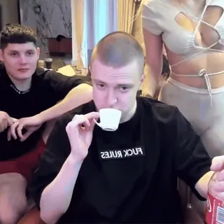 🥃 FUCK RULES telegram sticker