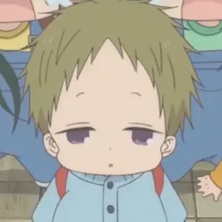🥯 アニメ, 赤ちゃん, 子供, かわいい, 眠い, 漫画 whatsapp sticker