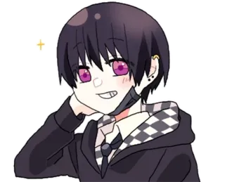 🌟 anime, boy, cartoon, cute, manga, character telegram sticker