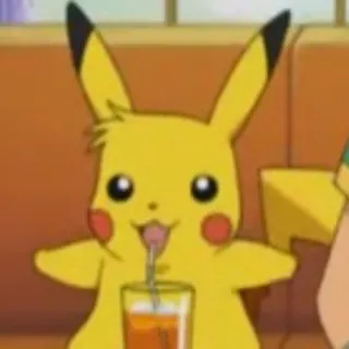 ⚡️ Pikachu Pokemon pokemon, pikachu, anime, cartoni animati, carino telegram sticker