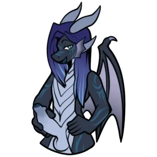 Finn Shadowscale, set 1 telegram stickers